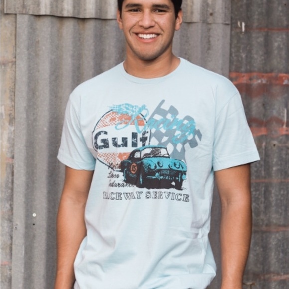 M&P Speed Shop Other - Offically Licensed Distressed Gulf Racing Tee